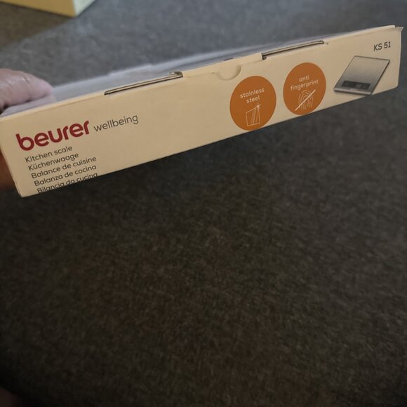 Beurer wellbeing kitchen scale. German engineering. New in box. - Picture 5 of 6